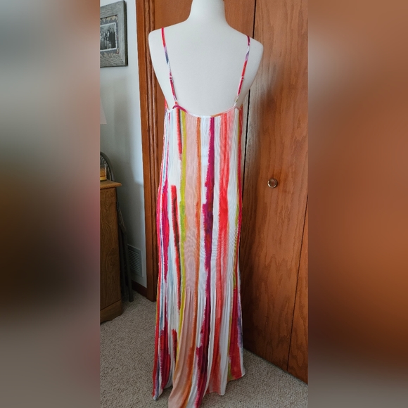 NWT BB DAKOTA Multi-colored Maxi Dress SZ SM - Picture 2 of 4